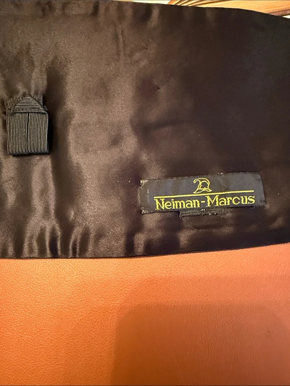 Neiman Marcus Black Cummerbund